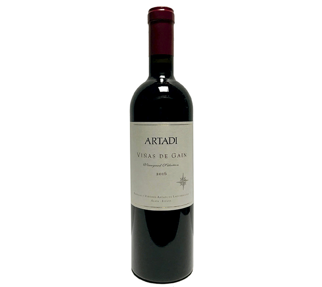 Vino tinto Artadi